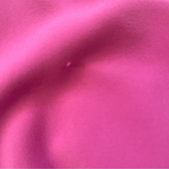 Parker Black Myrtle Pink Draped Bodycon Mini Dress Size 18 - Picture 14 of 14